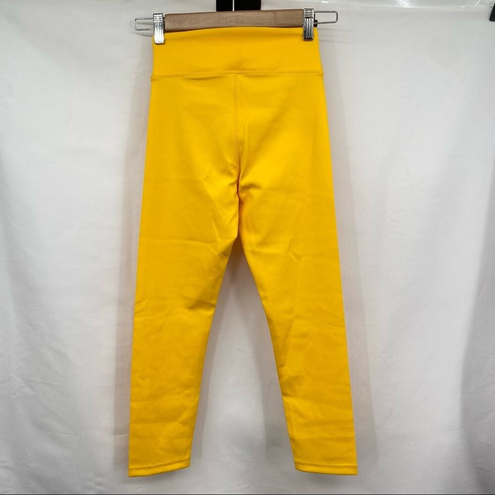 Lovewave Revolve Luka Ankle Crop Leggings In Yellow - Picture 3 of 9
